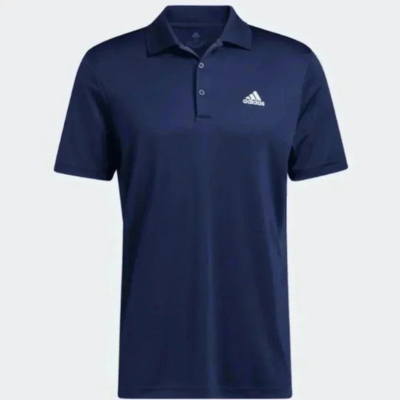 Adidas Performance PrimeGreen Golf Polo Shirt - Picture 1 of 6